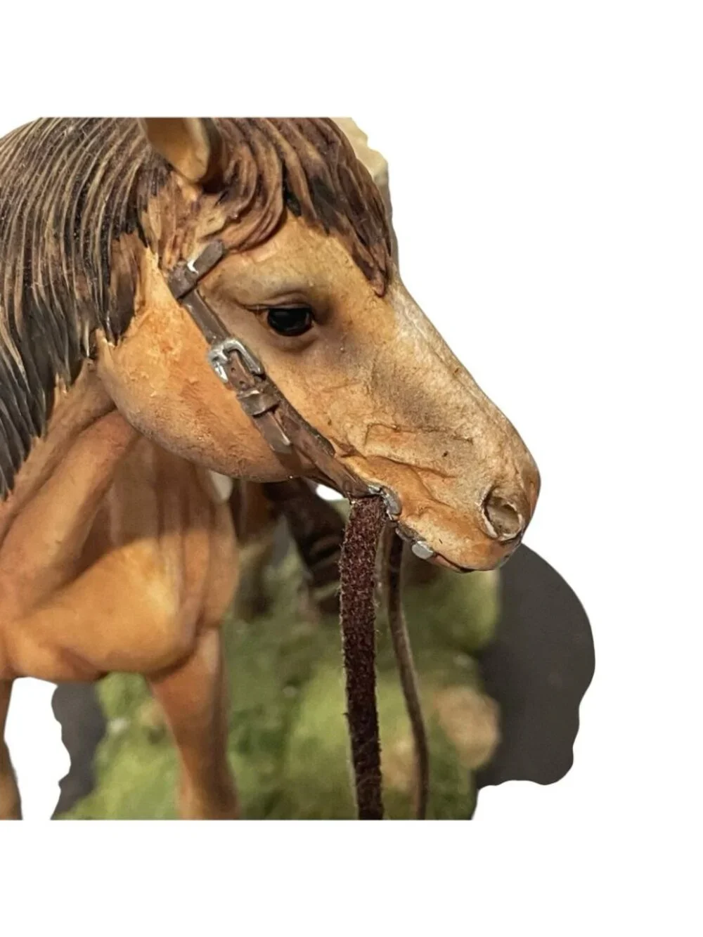 San Francisco Music Box Company Horse Figurine Bonanza Theme Song Western 1992